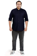 BE ACTIVE Mens Casual 100% Cotton Solid Plus Size Shirt || Plus Size Shirts for Men || Casual Plus Size Shirt || Casual Wear Sh