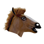 Magik Costumes Deluxe Horse Head Mask (Brown)