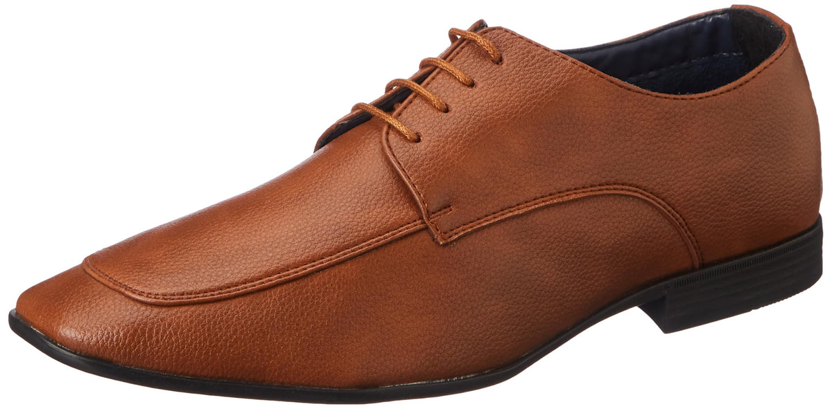Michael Angelo Mens MA2370 Formal Shoes for Men_Tan_43EU 9