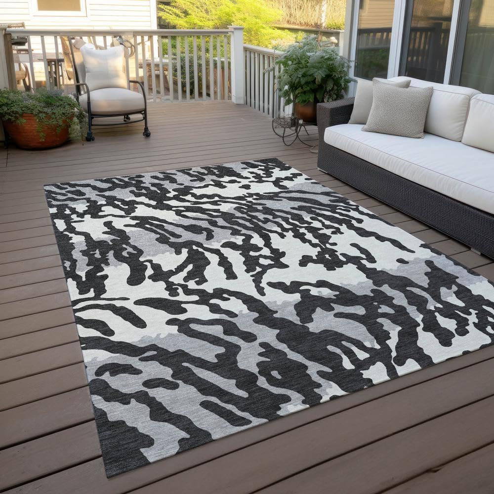 Chantille ACN873 Black 9' x 12' Rug
