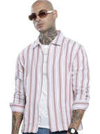 The Indian Garage Co Mens Relaxed Fit Striped Long Sleeves Resort Sweater