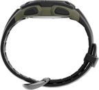 Timex Men's IRONMAN Classic 30 38mm Resin Strap Watch - Green Case Black Top Ring with Black Resin Strap