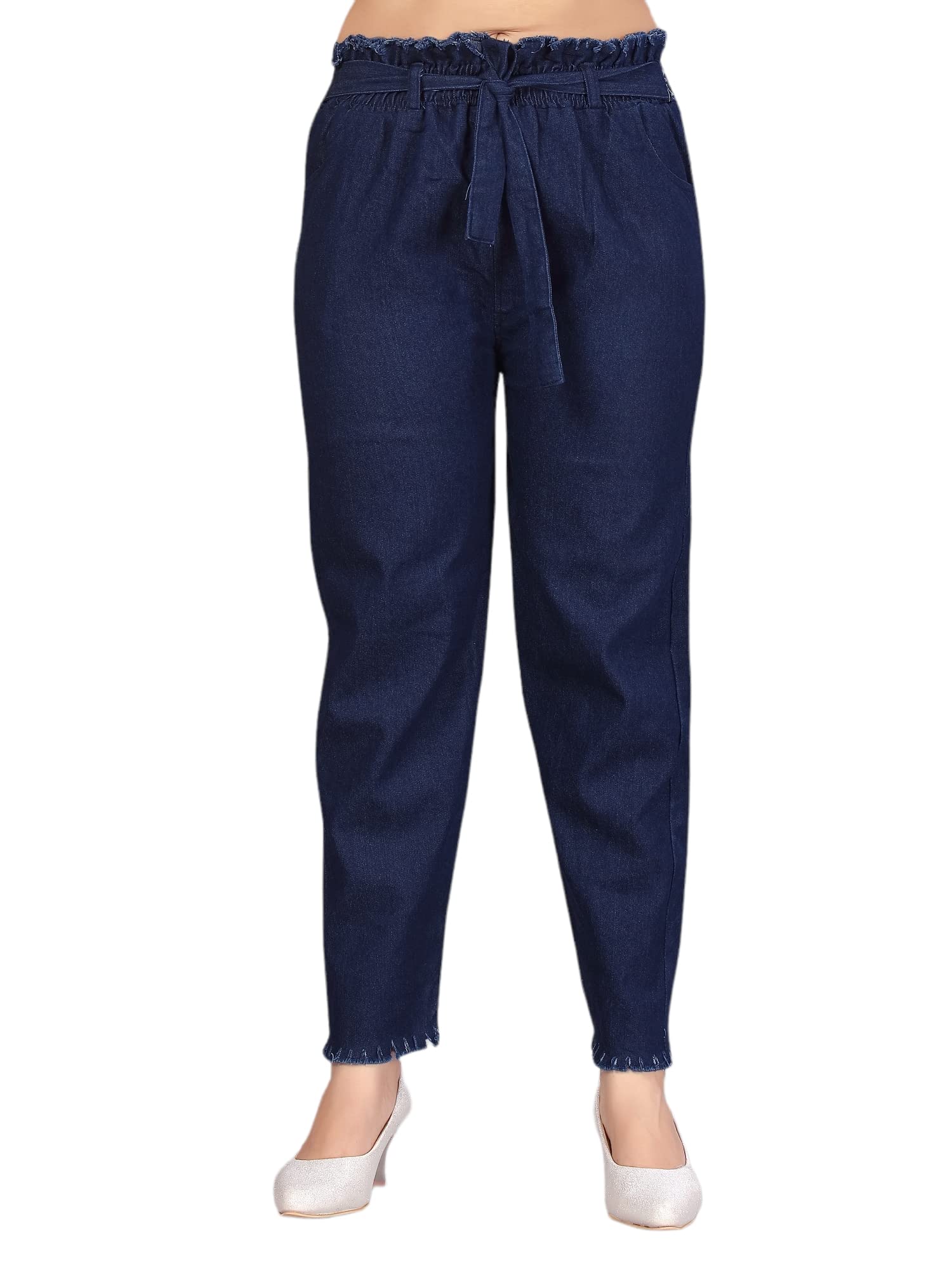 Aarika GirlS Regular Pants (Pl-Af-2203_Navy Blue_36)