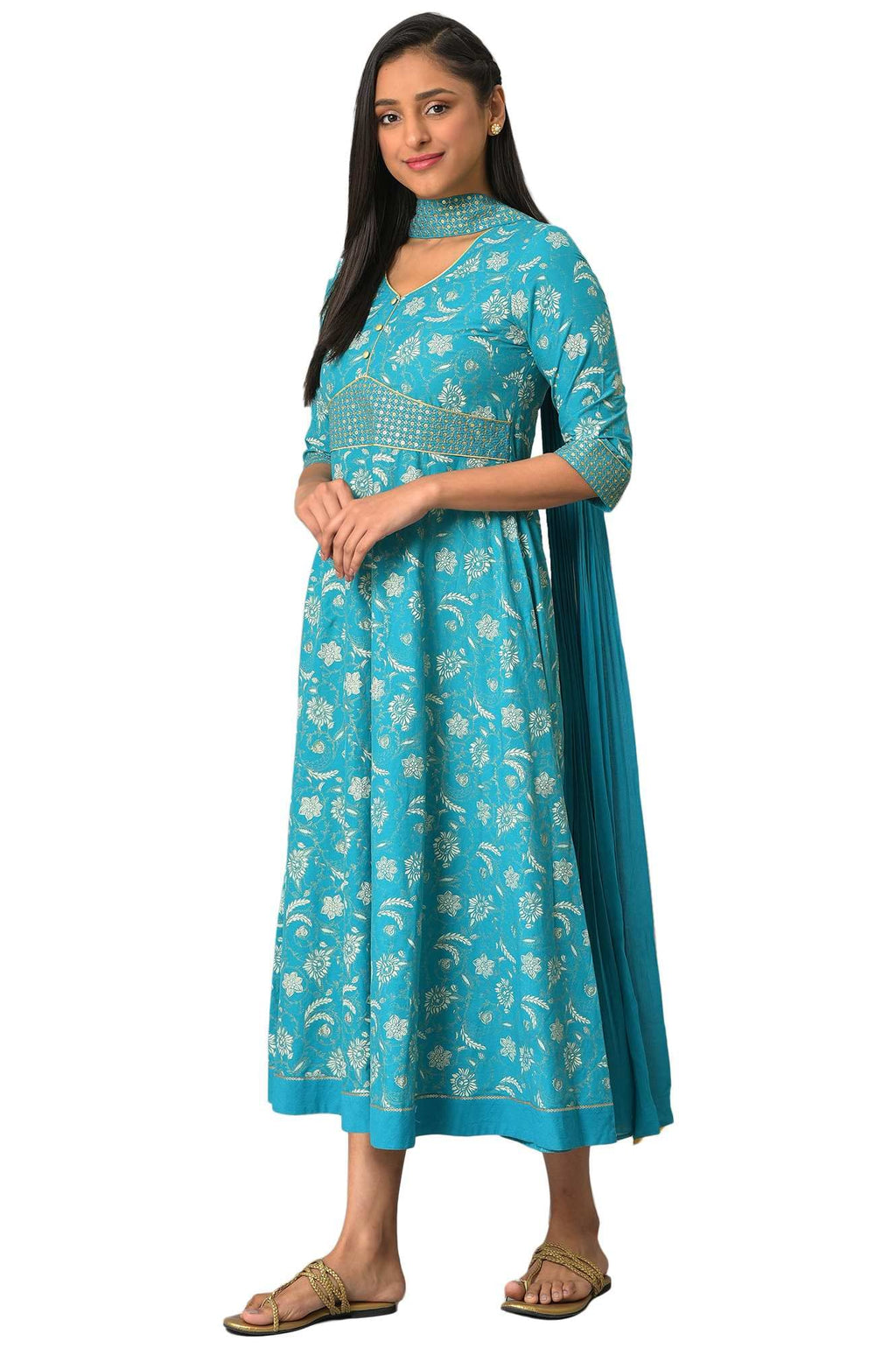 Aurelia WomenS Cotton Clothing Set (23Feas13927-506430_Blue
