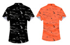Kadiyu Half Sleeve Printed Shirts For Men Regular Fit Printed Spread Collar Casual Shirt Lycra Fabric With Combo Shirt (Pack Of