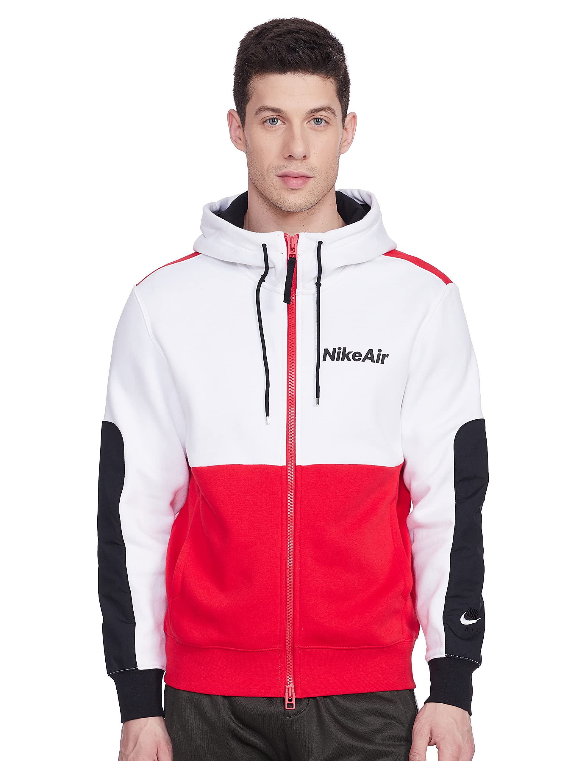 Nike Polyester Hooded Neck Pullover Regular Fit Sweatshirt Men Fashion Hoodies