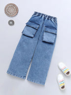 Naughty Ninos GirlS Loose Jeans (Nn00059Pnt_Blue