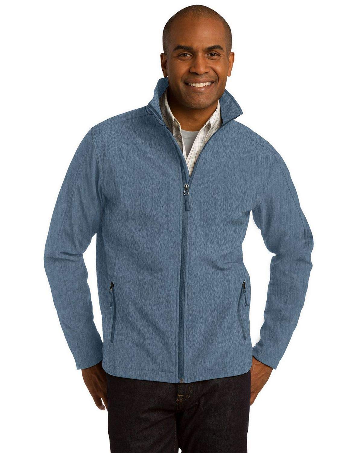 Port Authority Core Soft Shell Jacket 6XL Navy Heather