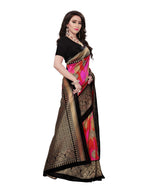Satrani Womens Art Silk Saree With Blouse