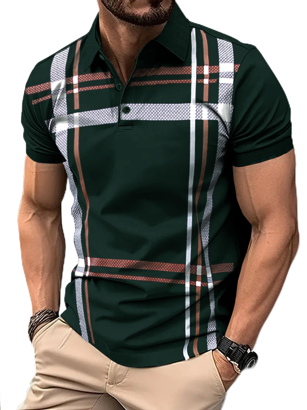 Noble Monk MenS Regular Fit Polo T Shirt |Half Sleeves |Collar Tshirts | Casual T-Shirt For Men