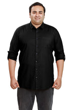 BE ACTIVE Mens Casual 100% Cotton Solid Plus Size Shirt || Plus Size Shirts for Men || Casual Plus Size Shirt || Casual Wear Sh