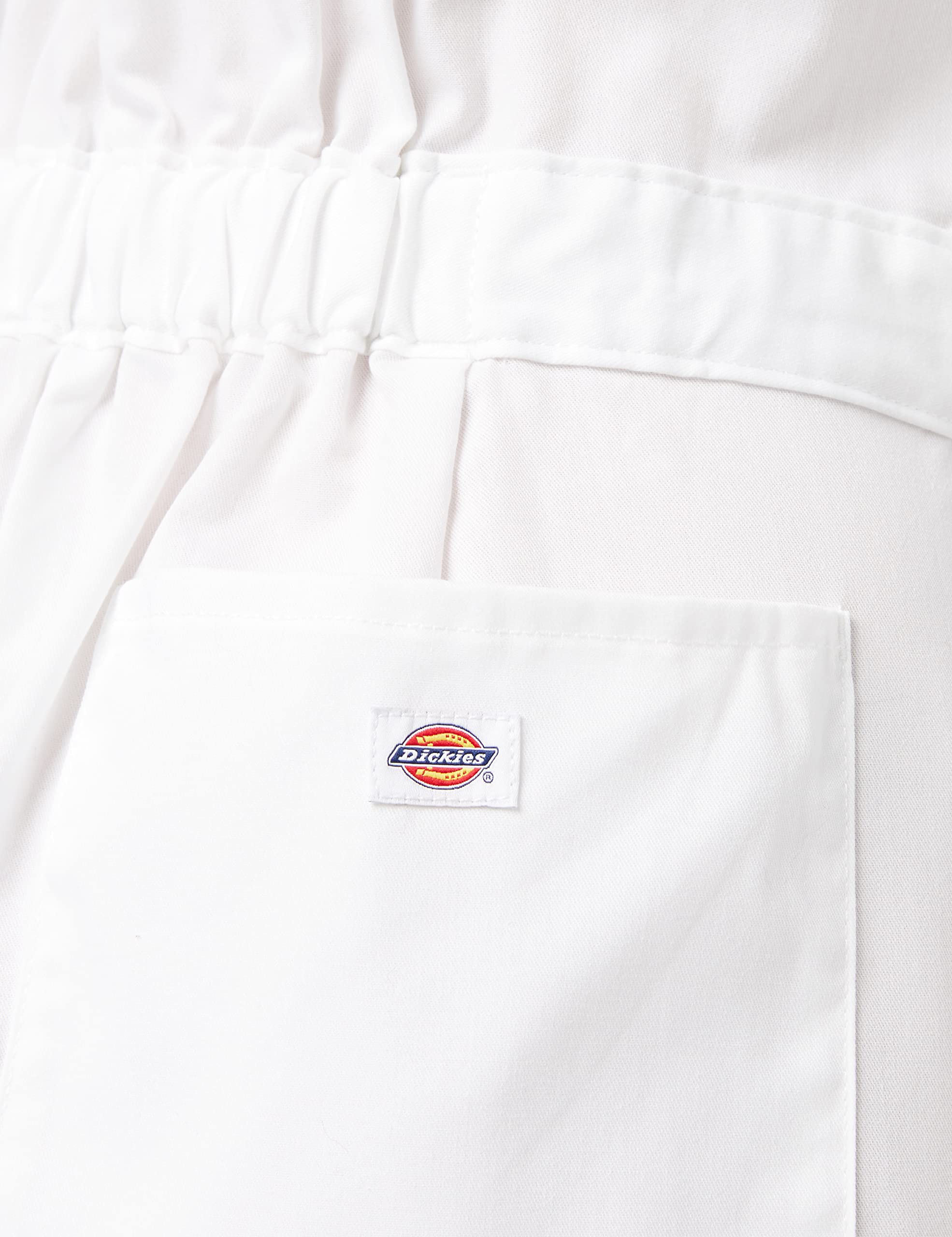 Dickies womens Short Sleeve Flex Work Utility Coveralls, White, X-Large US