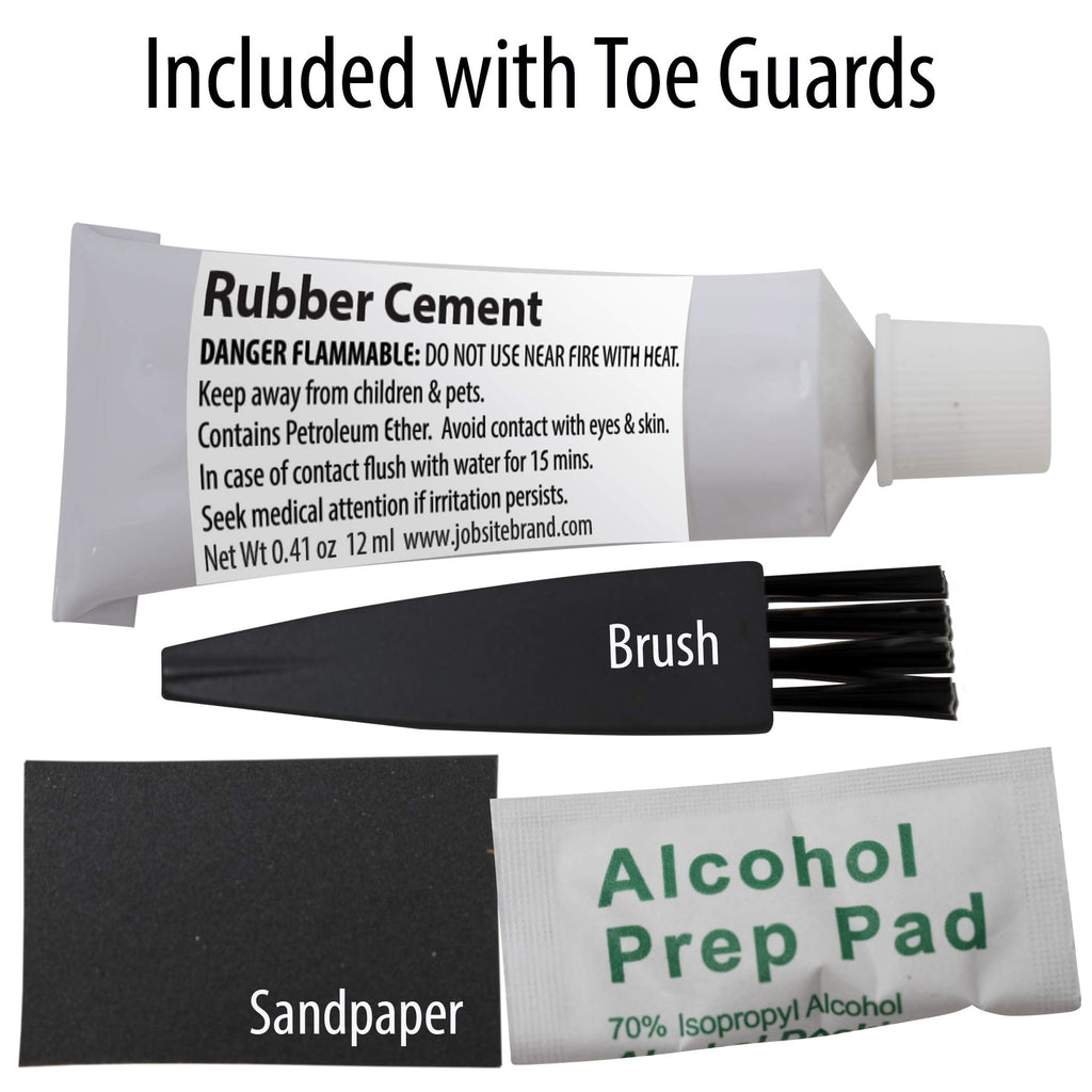 JobSite Boot Toe Guards - Black - 1 Pair