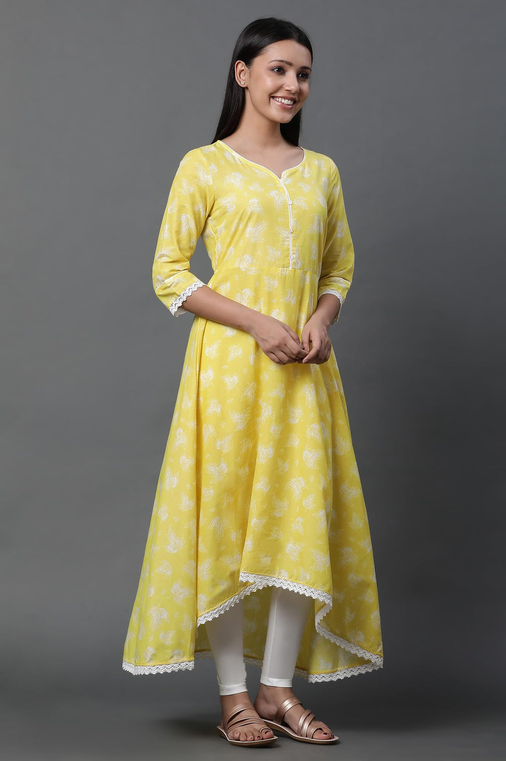 Aurelia Cotton Women'S Regular Kurta Set