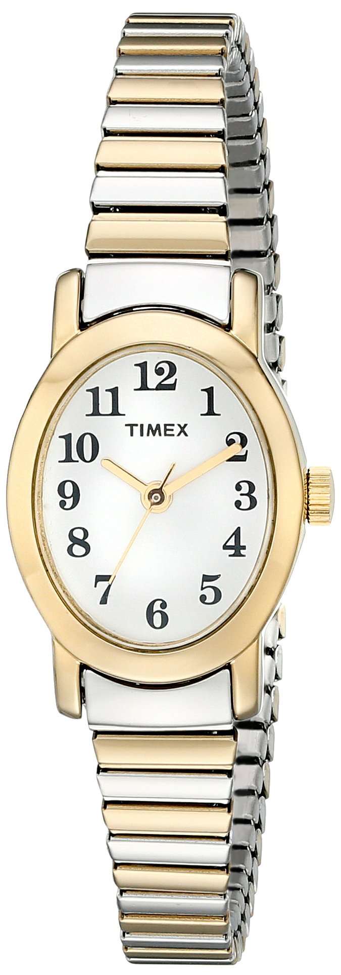 Timex Women's T21872 Cavatina Gold-Tone Stainless Steel Expansion Band Watch