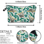 LOOMILOO Cosmetic Bag for Women, Adorable Roomy Makeup Bags Travel Water Resistant Toiletry Bag Accessories Organizer Sloth (Slo