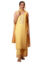 Aurelia Women'S Rayon Kurta Set (24Feas15055_Yellow