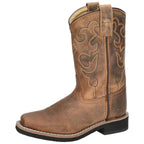 Kids Pueblo Leather 4M Color: Dark Crazy Horse,Dark Crazy Horse