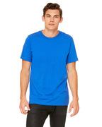 Unisex Poly-cotton Short-Sleeve T-Shirt - BERRY - S(D0102H7WJ9T)