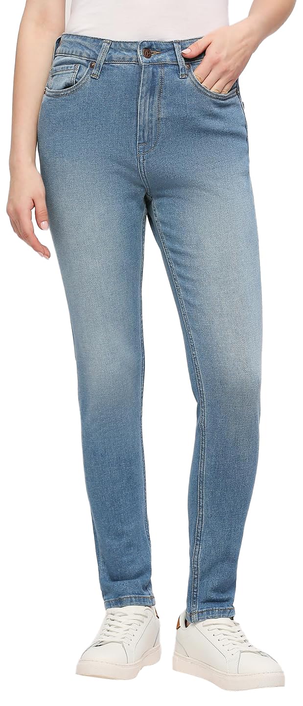 Dion Blue High Waist Skinny Fit Jeans