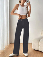 Toochki Trouser for Women | High Waist Trousers for Womens | Summer Track Pants | Casual Spandex Pant | Grey Colors