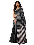 Satrani WomenS Chanderi Cotton Printed Ready To Wear One Minute Pre Pleated Readymade Saree With Unstitched Blouse Piece (32Rs2