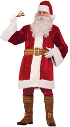 Forum Novelties Men's Deluxe Santa Boot Tops, Brown, One Size