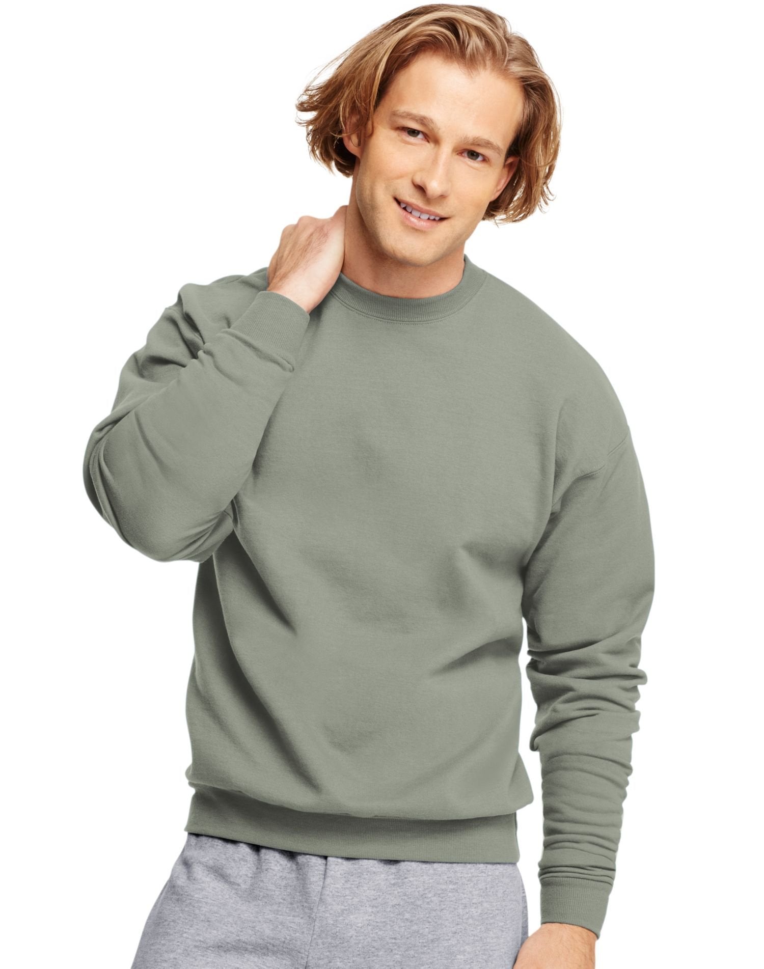 Unisex Ecosmart 5050 crewneck Sweatshirt - cARDINAL - S(D0102H7YT8J)