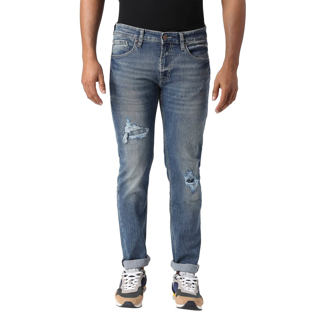 Pepe Jeans Tapered Vapour Tapered Fit Low Waist Jeans, Light Used, 30