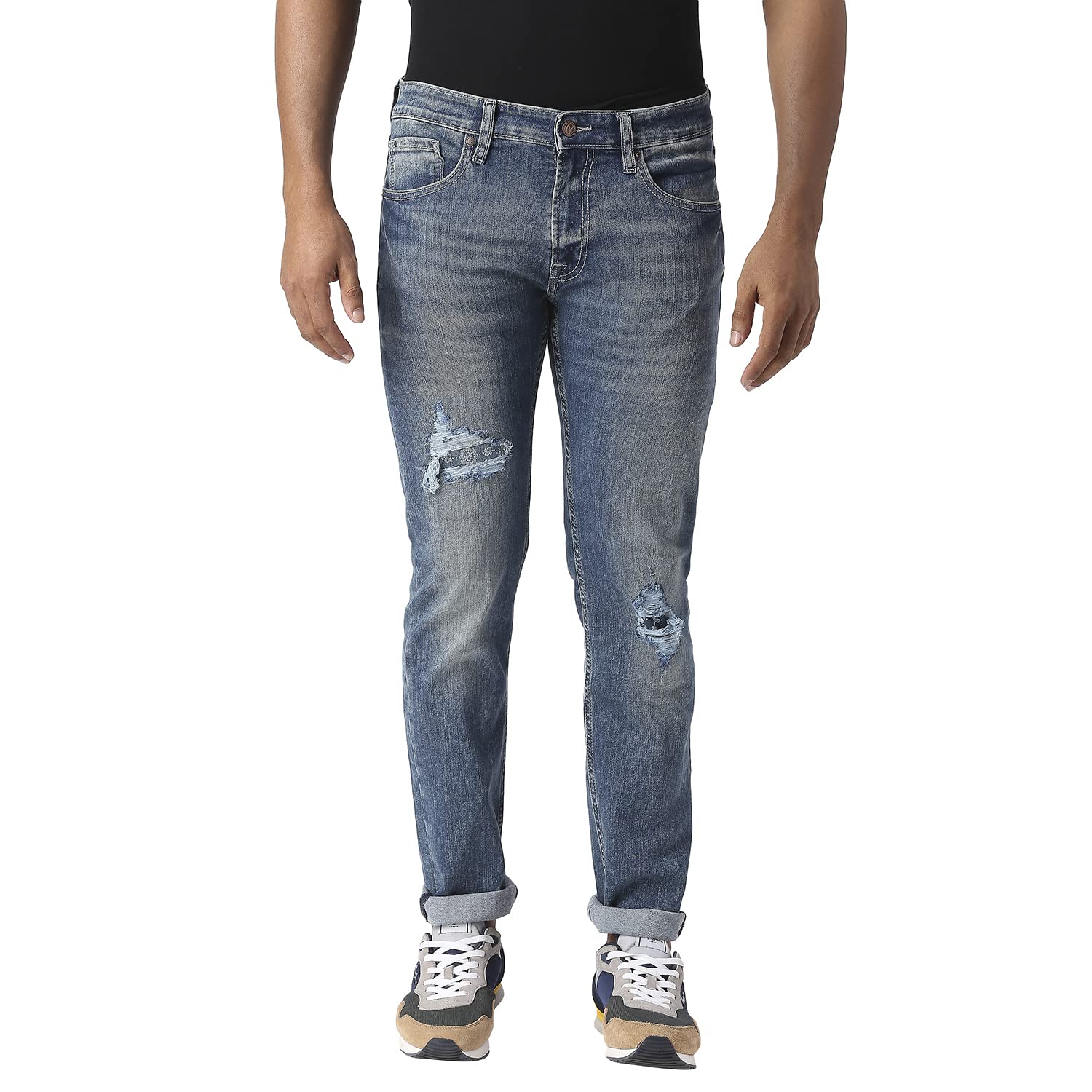 Pepe Jeans Tapered Vapour Tapered Fit Low Waist Jeans, Light Used, 30