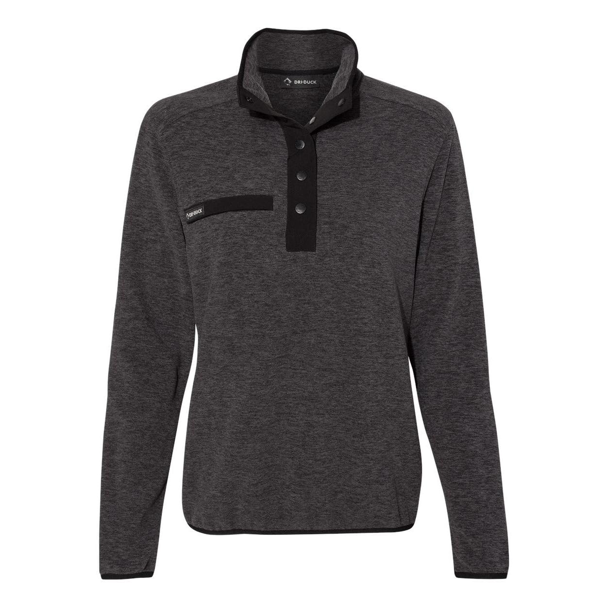 Denali Melange Mountain Fleece Pullover - cHARcOAL - S(D0102H78cZP)
