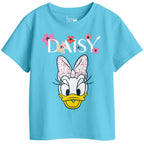 Bon Organik Girls Regular Fit T-Shirt (BON11429_Multi
