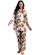 Libas Womens Printed Crepe Co-Ord Set For Women