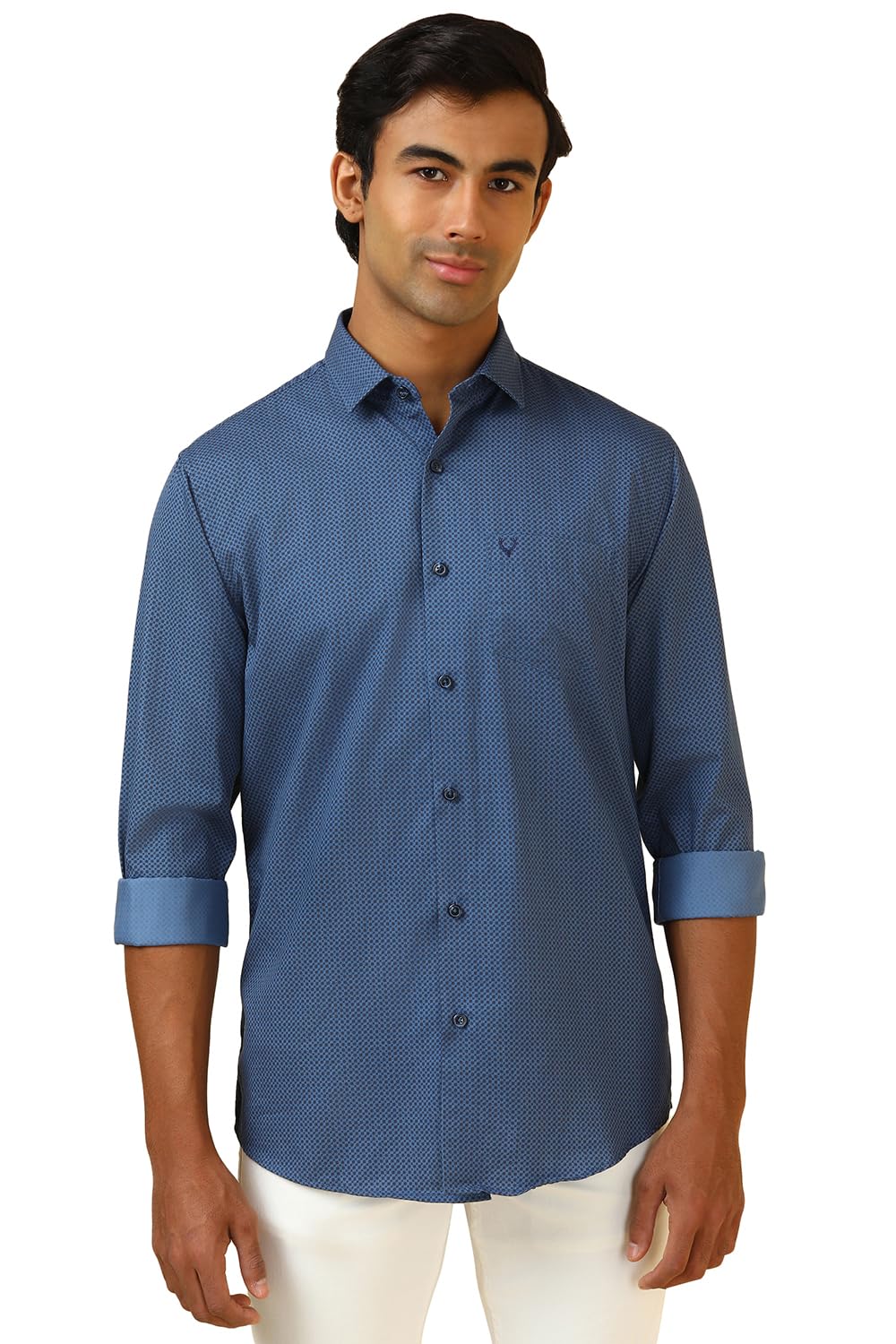 Allen Solly Men Printed Casual Cotton Shirt