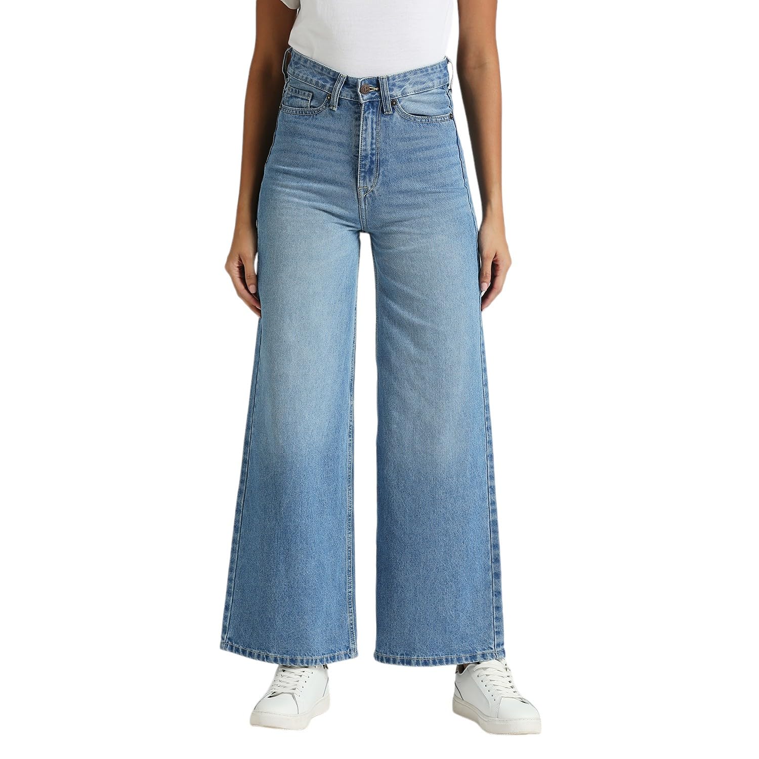 Pepe Jeans WomenS Relaxed Jeans (Pl204863Q050_Light Used Indigo Blue
