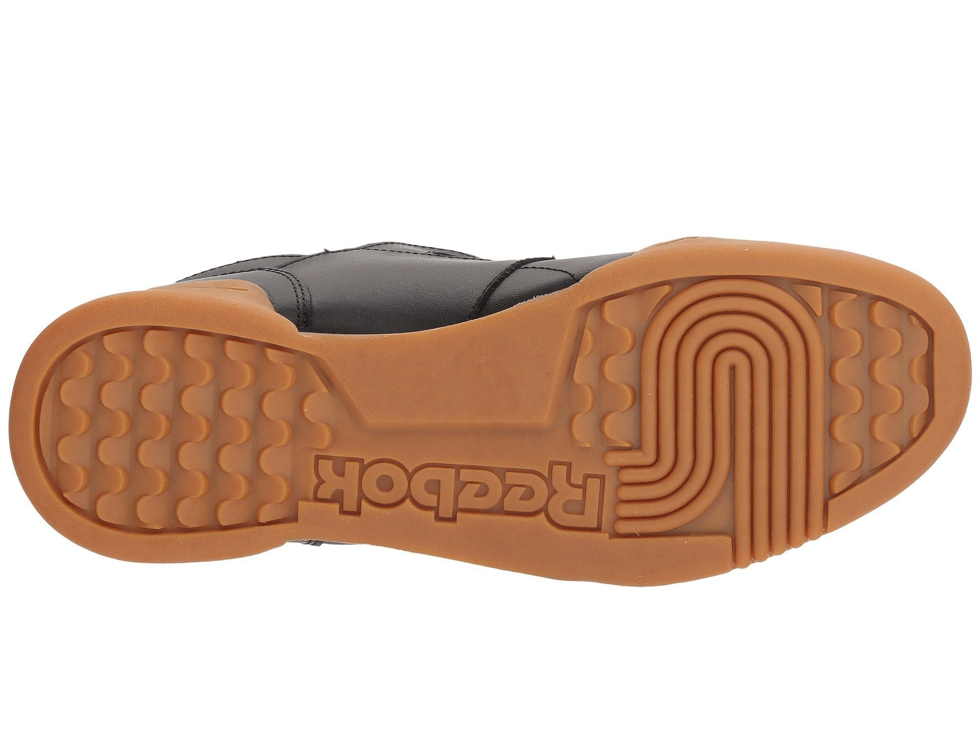 Reebok Men Workout Plus Sneaker, Black/Carbon/Classic red, 9.5