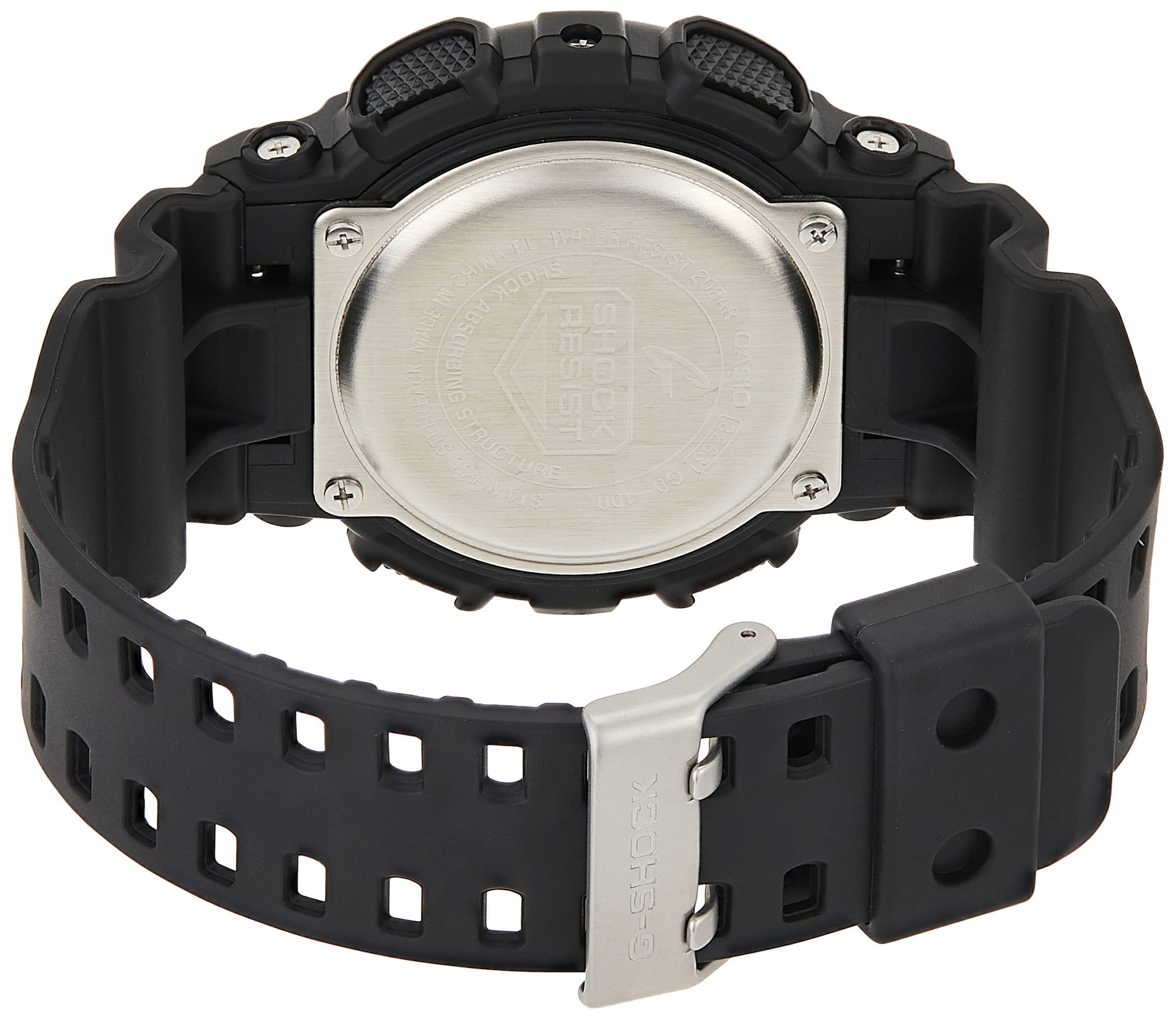 Casio Men's GD100-1BCR G-Shock X-Large Black Multi-Functional Digital Sport Watch