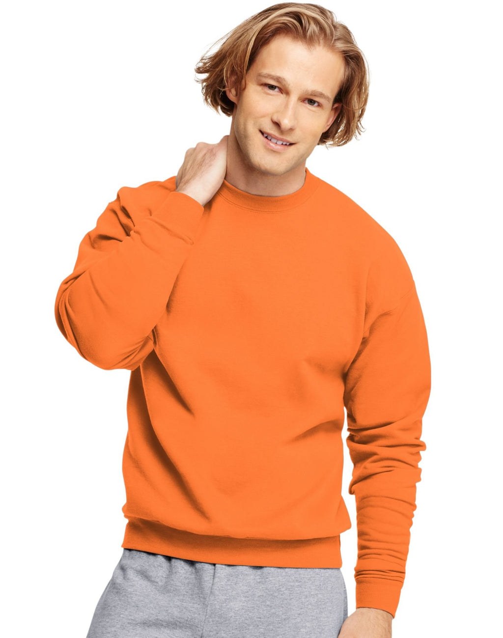 Unisex Ecosmart 5050 crewneck Sweatshirt - cARDINAL - S(D0102H7DFc2)