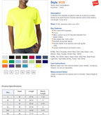 Unisex 5050 T-Shirt - KELLY gREEN - S(D0102H7KNWX)