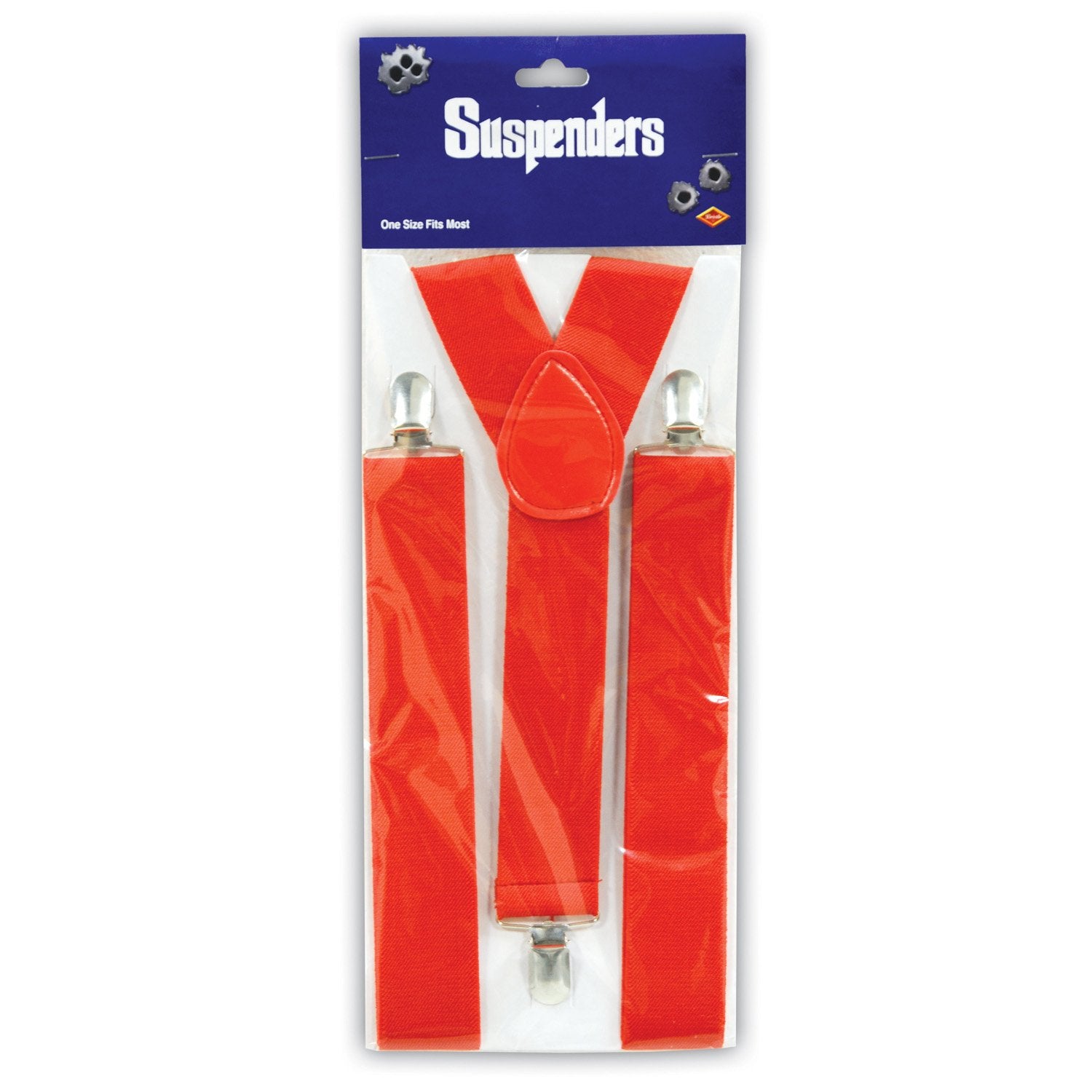 Red Suspenders (adjustable) Party Accessory (1 count) (1/Pkg)