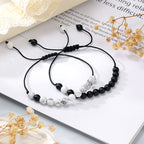 UNGENT THEM Gifts for Him Boyfriend from Girlfriend Matching Couples Bracelets Distance Relationship Pinky Promise Valentines Sw