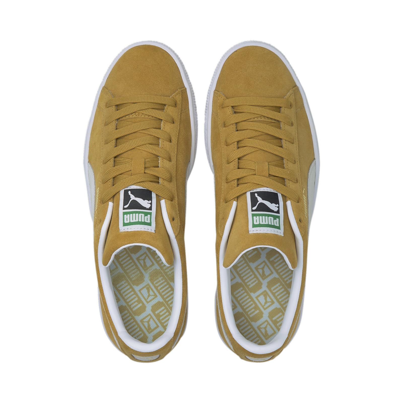 PUMA Suede Classic XXI Honey Mustard/Puma White 8 D (M)