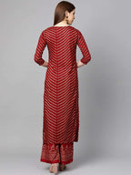 Gosriki Women Kurta With Palazzos