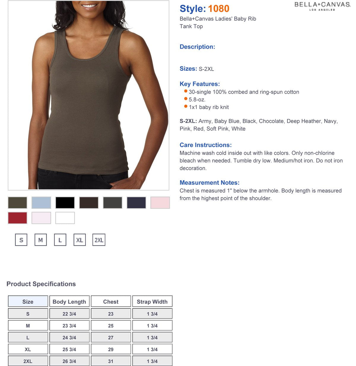 Ladies Baby Rib Tank - BLAcK - S(D0102H78MTJ)