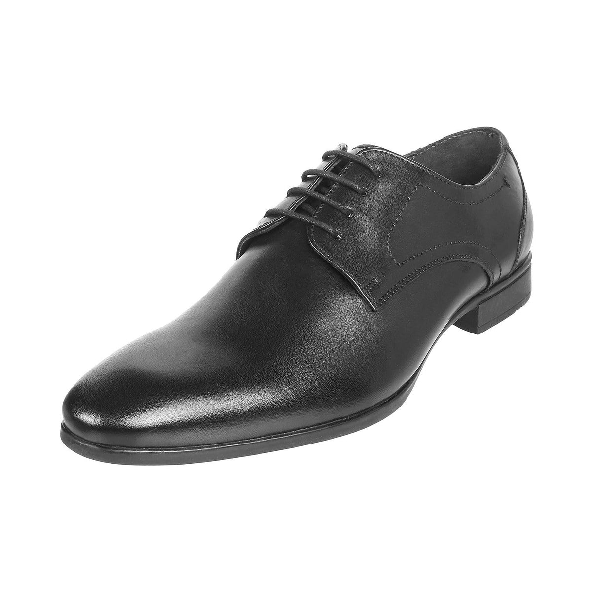 Mochi Men Leather Laceup Formal Shoes UK/7 EU/41 (191) Black 7-41