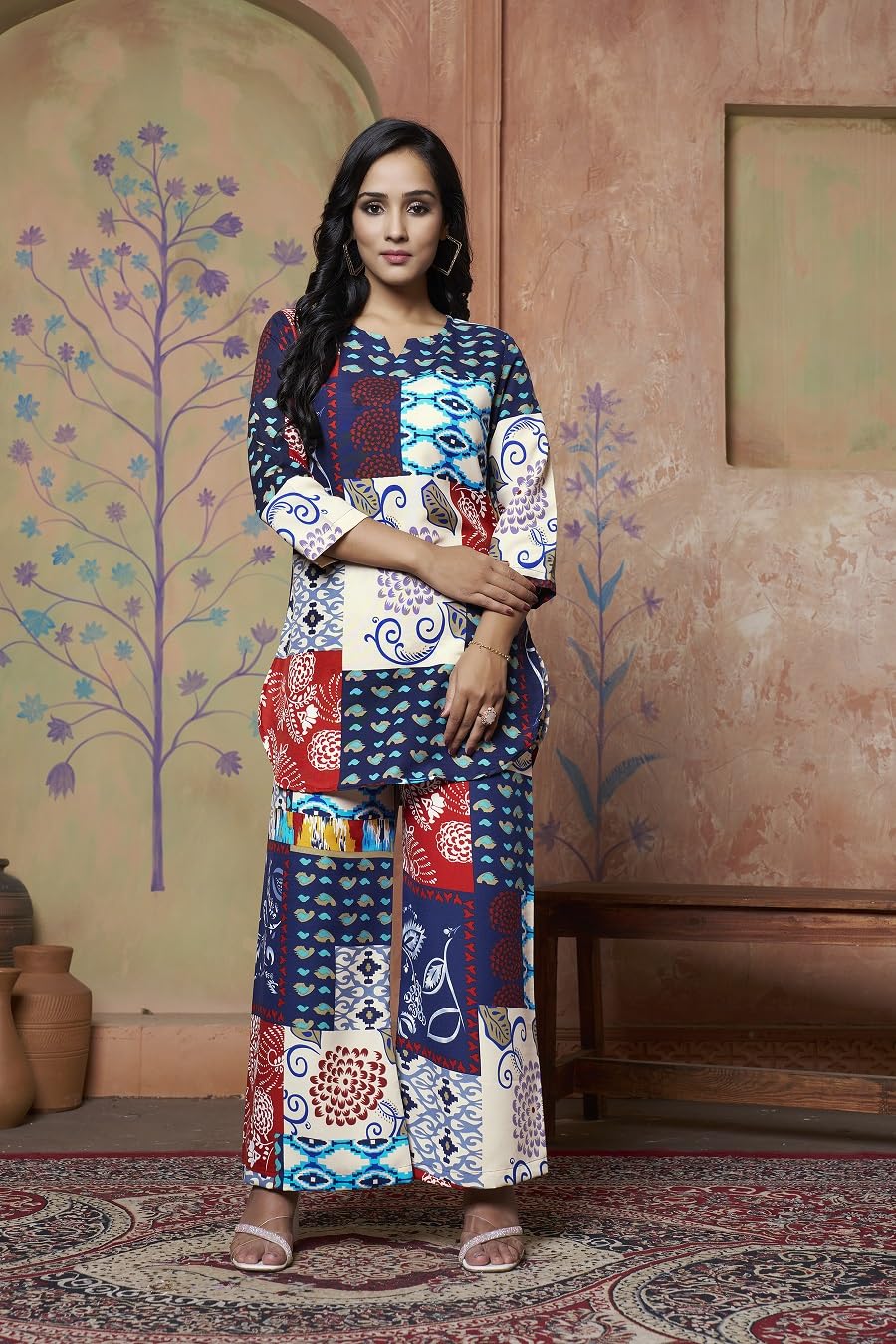 Leriya Fashion Kurta Set For Women || Ethnic Co Ord Set || Casual Kurta Set For Women || Fancy Kurta Set || Kurti Set For Women