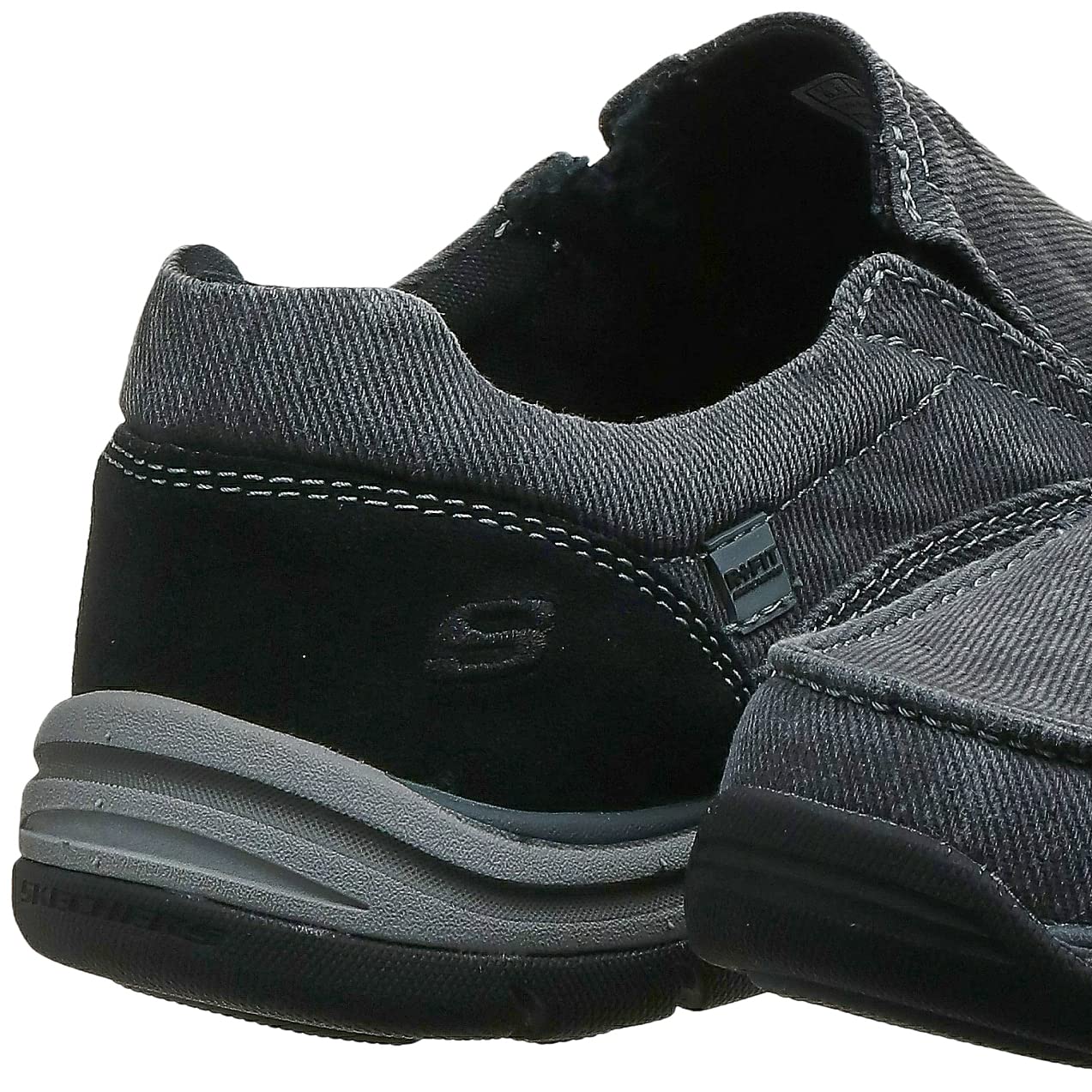 Skechers USA Men's Expected Avillo Relaxed-Fit Slip-On Loafer,Black,8 Medium US