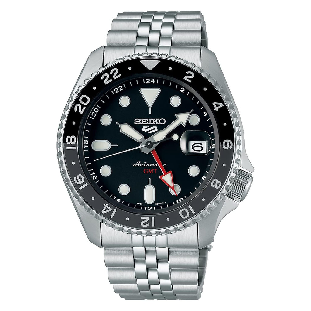 Seiko 5 Sports Black Grape GMT SKX Re-Interpretation Automatic SSK001 SSK001K1 SSK001K 100M Men's Watch