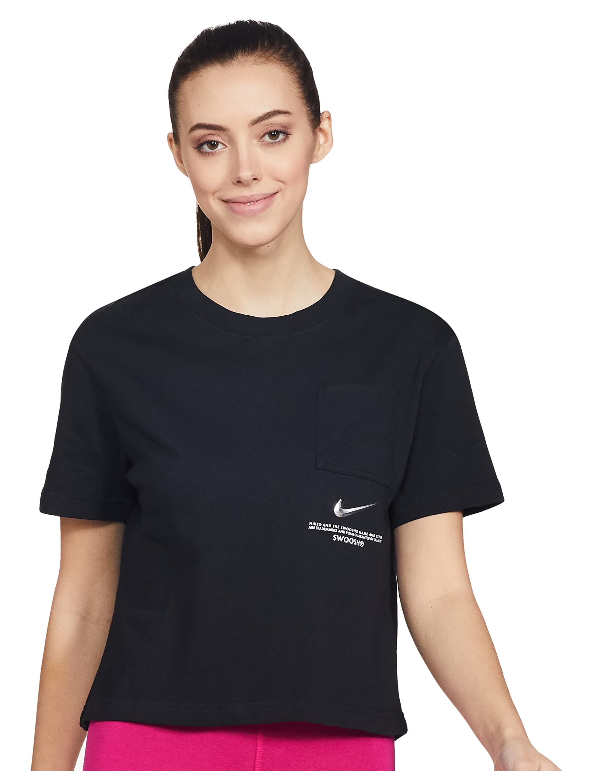 Nike Nsw Other Sports Short Sleeve Top Nsw Swsh Ss Top Women Novelty T-Shirts