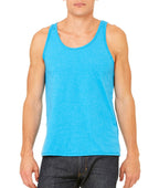 Unisex Jersey Tank - NEON BLUE - XS(D0102H7WSg8)
